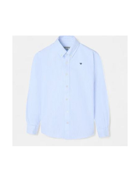 Camisa oxford  Silbon raya celeste