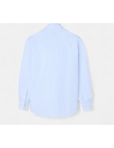 Camisa oxford  Silbon raya celeste