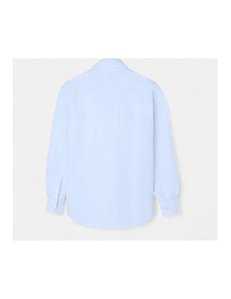 Camisa oxford  Silbon raya celeste