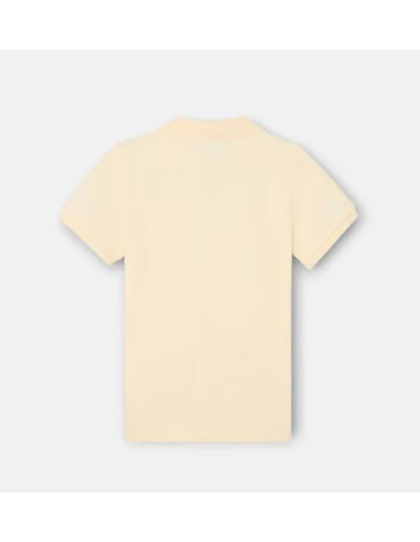 Polo kids liso logo rizo amarillo