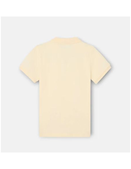 Polo kids liso logo rizo amarillo