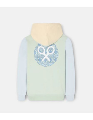 Sudadera kids Silbon capucha raqueta...