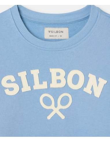 Sudadera kids Silbon raqueta media...
